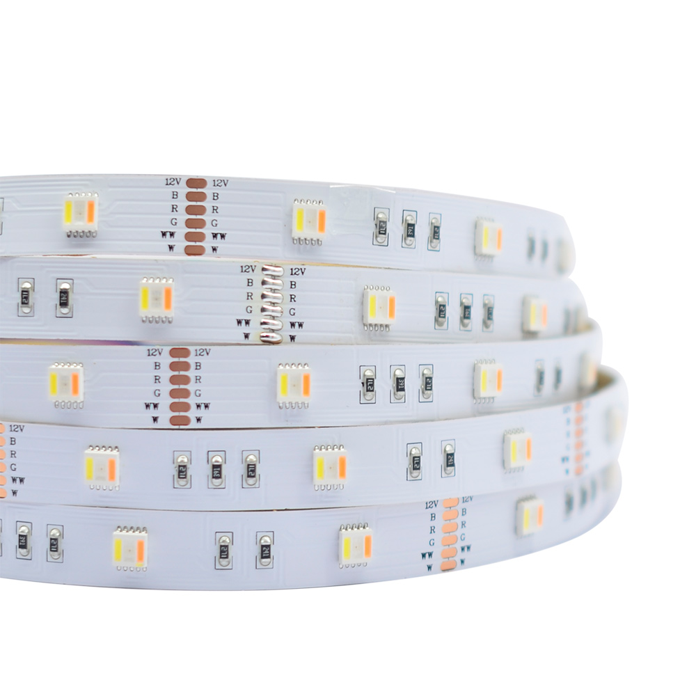 RGBCCT 5in1 5050 Color Changing LED Strip Lights - 12mm 12V LED Strip - 30LEDs/m RGBCCT 5in1 5050 Color Changing LED Strip Lights - 12mm 12V LED Strip - 30LEDs/m